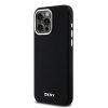 DKNY DKHMP15XSMCHLK iPhone 15 Pro Max 6.7  czarny/black hardcase Liquid Silicone Small Metal Logo MagSafe